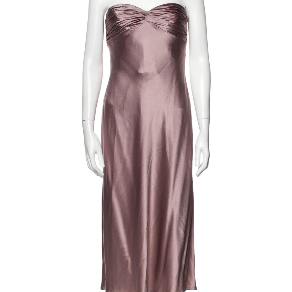 Carmen Marco Volvo Collection Silk Gown